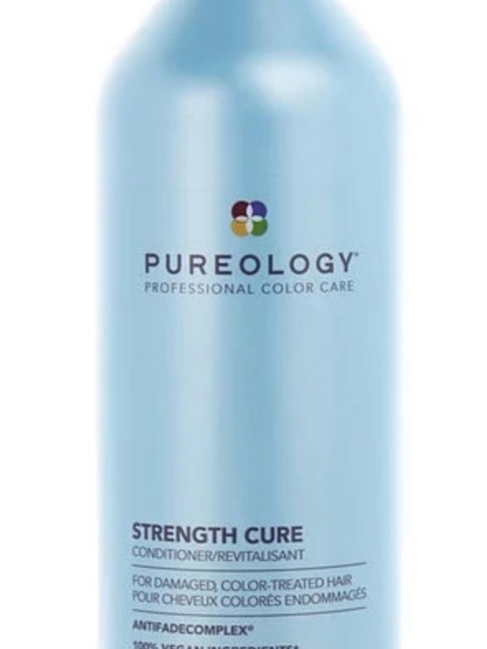 Pureology Strength Cure Shampoo n Conditioner - Light Blue Bottle, NWT